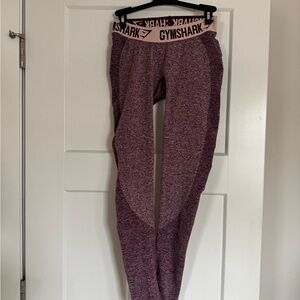 Gymshark Maroon and Pink Leggings